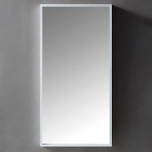 Зеркало Abber STEIN AS6640L 60x110 белое в ванную от интернет-магазине сантехники Sanbest