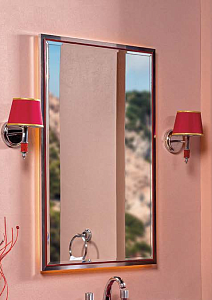 Зеркало Armadi Art Monaco бордо с хромом 70 в ванную от интернет-магазине сантехники Sanbest