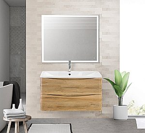 Тумба с раковиной BelBagno ACQUA 100 Rovere Rustico для ванной в интернет-магазине Sanbest