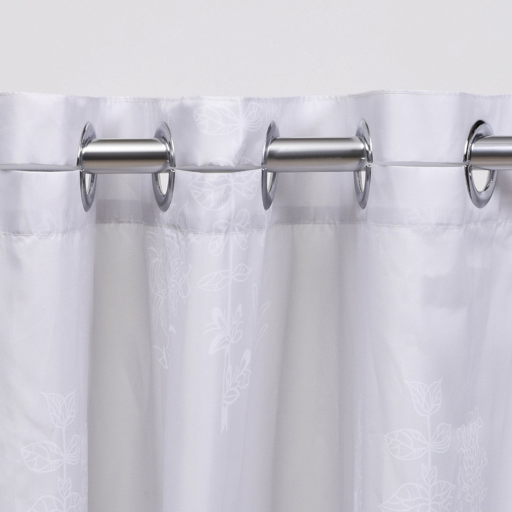 Текстильная шторка для ванны WasserKRAFT Ohre SC-37701 купить в интернет-магазине сантехники Sanbest