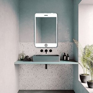 Зеркало Azario Адам 55х80 в ванную от интернет-магазине сантехники Sanbest