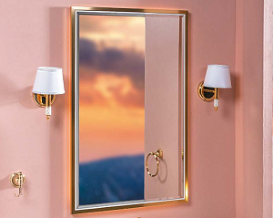 Зеркало Armadi Art Monaco белый с золотом 70 в ванную от интернет-магазине сантехники Sanbest