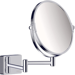 Зеркало косметическое Hansgrohe AddStoris 41791000 хром купить в интернет-магазине сантехники Sanbest