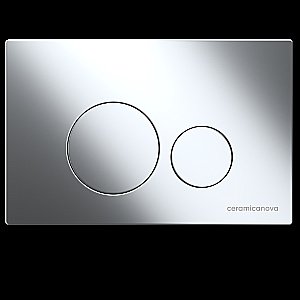 Унитаз подвесной Ceramica Nova Metropol CN4002_1001CH_1000 безободковый, с крышкой микролифт, с инсталляцией и кнопкой хром купить в интернет-магазине Sanbest