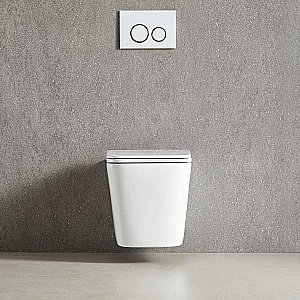 Унитаз Vincea Q-Line VT1-12T безободковый, смыв торнадо, с крышкой микролифт, белый купить в интернет-магазине Sanbest