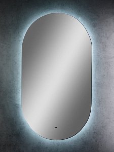 Зеркало с подсветкой Art&Max TORINO AM-Tor-600-1000-DS-F в ванную от интернет-магазине сантехники Sanbest