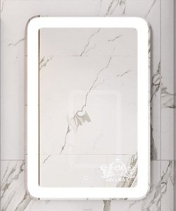 Зеркало с подсветкой ART&MAX LATINA 50x80 в ванную от интернет-магазине сантехники Sanbest