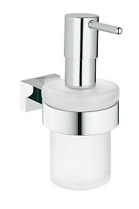 Дозатор для жидкого мыла Grohe Essentials Cube 40756001 купить в интернет-магазине сантехники Sanbest