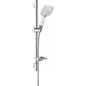 Душевой гарнитур Hansgrohe Raindance Select E 27856400 белый/хром купить в интернет-магазине сантехники Sanbest