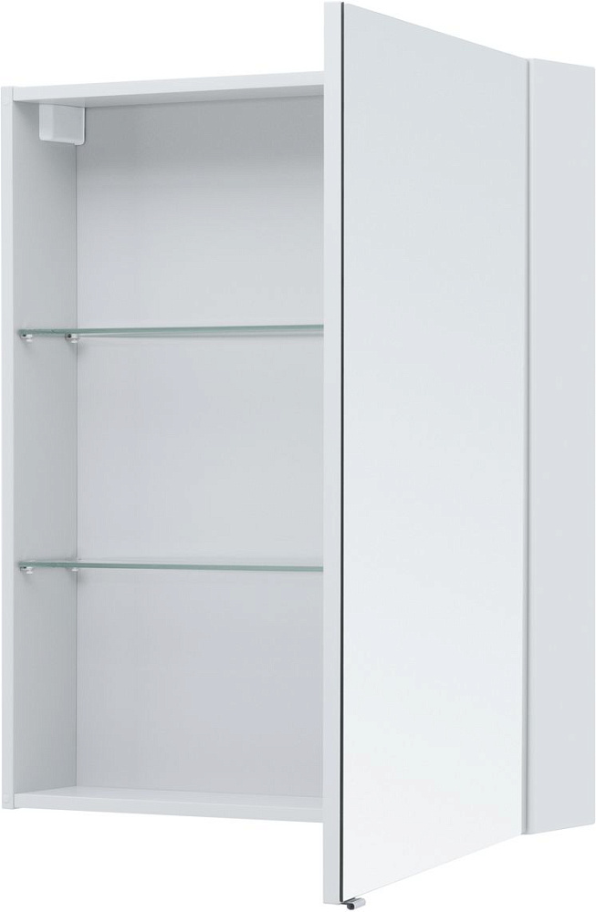 Зеркальный шкаф Aquanet Алвита new 70 серый в ванную от интернет-магазине сантехники Sanbest