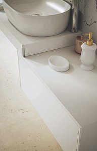Консоль подвесная Cezares TAVOLONE 41784+50179+41790 60 белый для ванной в интернет-магазине сантехники Sanbest