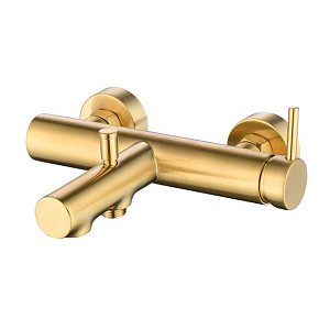 Смеситель для ванны Caprigo Don 53-011-BRG золото матовое купить в интернет-магазине сантехники Sanbest