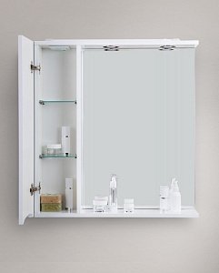 Зеркальный шкаф BelBagno MARINO SPC-800 в ванную от интернет-магазине сантехники Sanbest