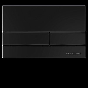 Унитаз подвесной Ceramica Nova Balearica CN6000_1002B_1000 безободковый, с крышкой микролифт, с инсталляцией и черной матовой кнопкой купить в интернет-магазине Sanbest