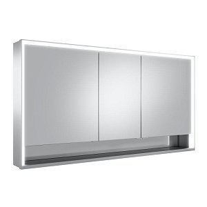 Зеркальный шкаф KEUCO Royal Lumos 14306171304 140 серебро в ванную от интернет-магазине сантехники Sanbest