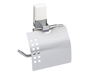 Держатель туалетной бумаги WasserKRAFT Leine К-5025WHITE купить в интернет-магазине сантехники Sanbest