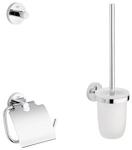 Набор аксессуаров Grohe Essentials (3 предмета) 40407001 купить в интернет-магазине сантехники Sanbest