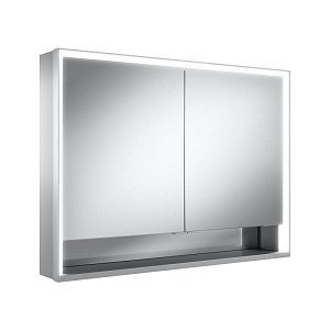 Зеркальный шкаф KEUCO Royal Lumos 14308171301 105 серебро в ванную от интернет-магазине сантехники Sanbest