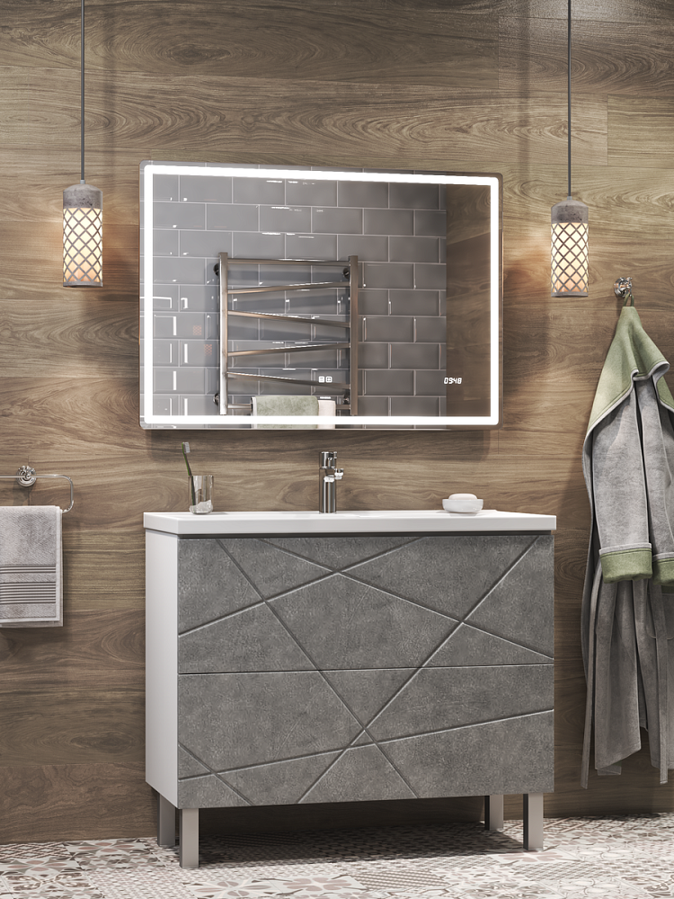Зеркало VIGO Geometry Luxe z.GEO.100 в ванную от интернет-магазине сантехники Sanbest