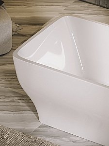 Акриловая ванна Sancos Neo 170х80 FB09 белая купить в интернет-магазине Sanbest