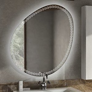 Зеркало Cezares 44777 98х75 в ванную от интернет-магазине сантехники Sanbest