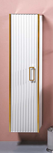 Пенал Armadi Art Monaco белый с золотом для ванной в интернет-магазине сантехники Sanbest