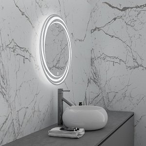 Зеркало GROSSMAN Arma 157070 70x70 в ванную от интернет-магазине сантехники Sanbest