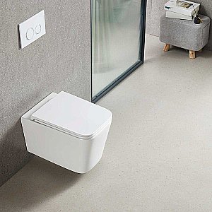 Унитаз Vincea Q-Line VT1-12T безободковый, смыв торнадо, с крышкой микролифт, белый купить в интернет-магазине Sanbest