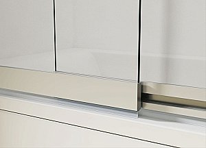 Шторка для ванны Vincea VSB-1E100CL 100x145 купить в интернет-магазине Sanbest
